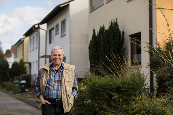 Klaus Wehrle berichtet über seine positiven Erfahrungen mit der Deutsche Leibrenten