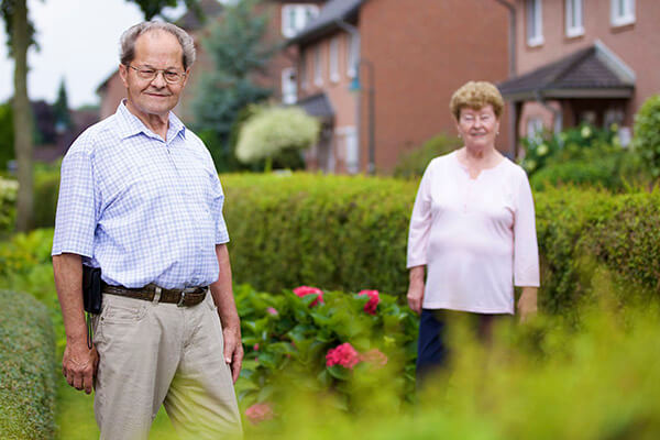 Helga und Walter Rodewald berichten über ihre positiven Erfahrungen mit dem Service der Deutsche Leibrenten .