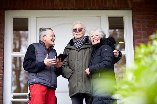 Familie Schramm berichtet über die positiven Erlebnisse mit der Deutsche Leibrenten .